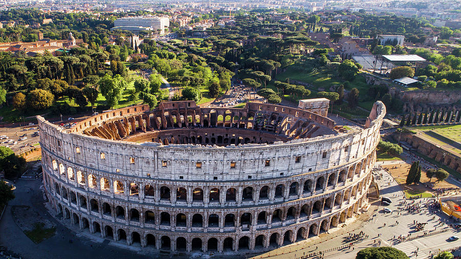 Colosseum in Rome Photograph by Umair Vanthaliwala - Fine Art America