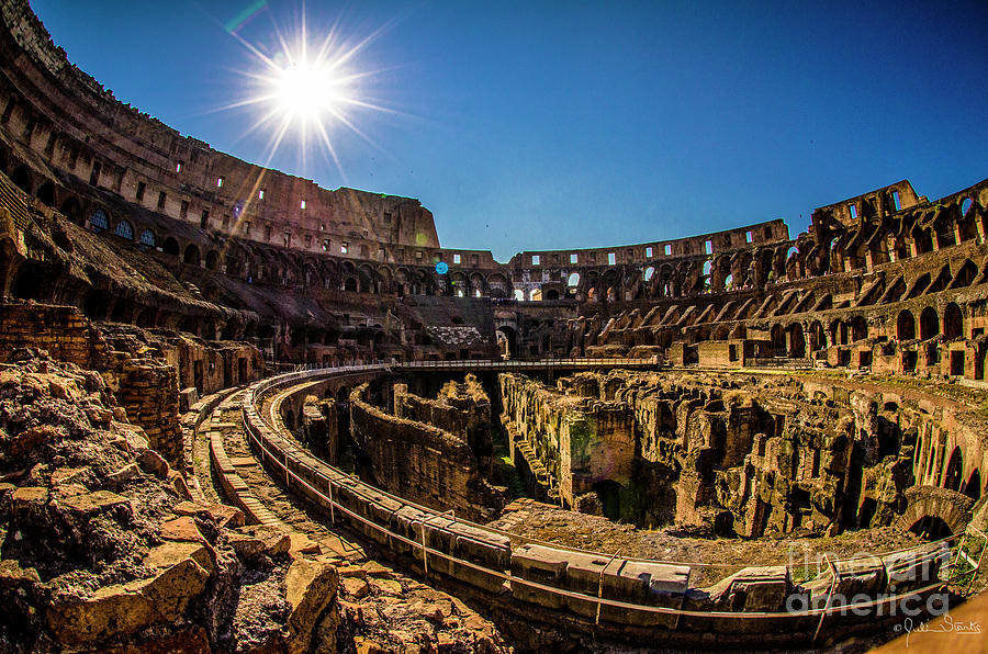 Colosseum Interrior Photograph