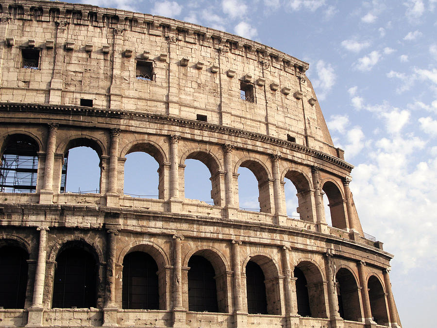Landmark Photograph - Colosseum by Lisa Elliott