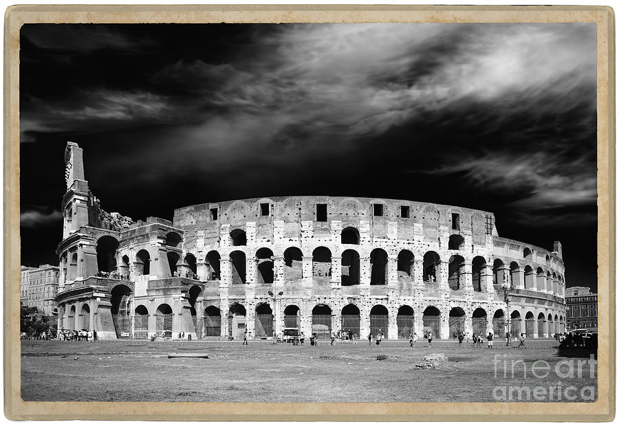 Colosseum Monochrome Photograph by Stefano Senise