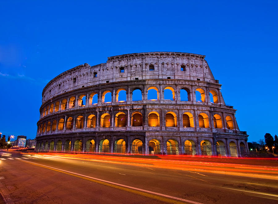 Colosseum night Photograph by Vichaya Kiatying-Angsulee - Pixels