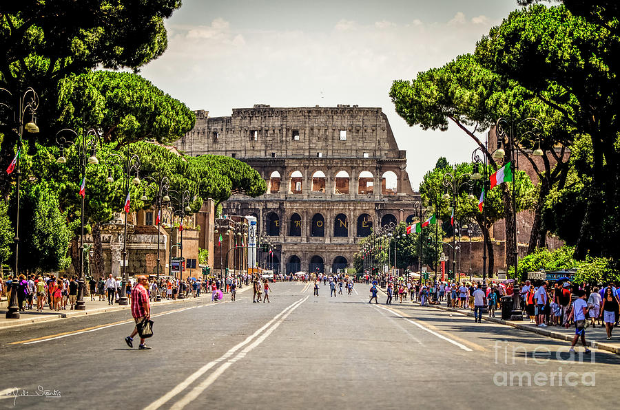 Colosseum On Holiday Photograph