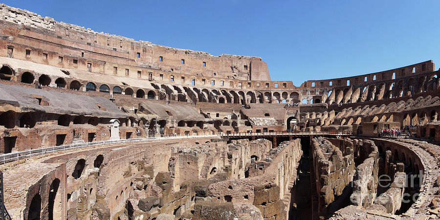 Colosseum Rome 1 Photograph by Rudi Prott