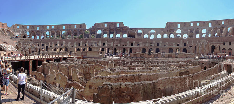 Colosseum Rome 3 Photograph by Rudi Prott