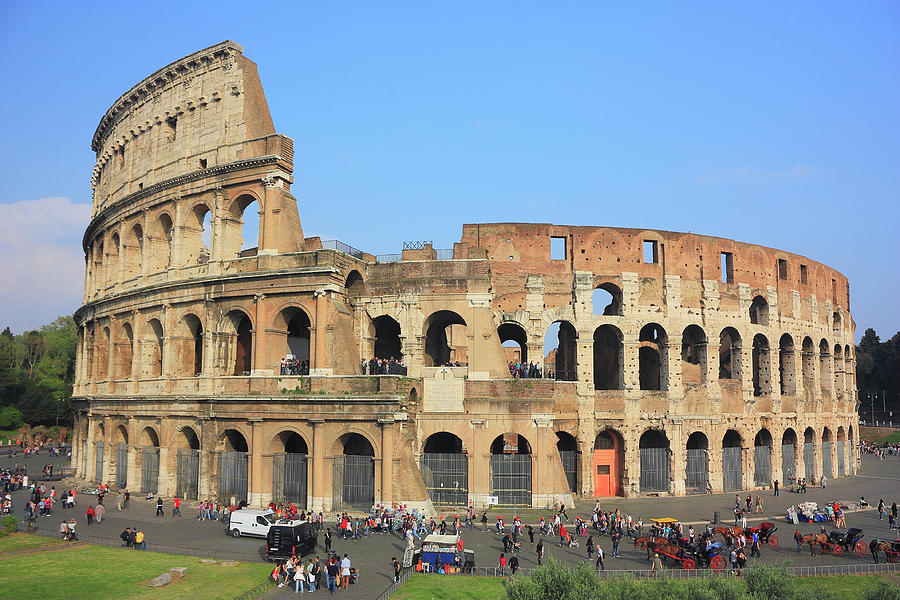 Colosseum Rome Italy Photograph by Ivan Pendjakov - Fine Art America