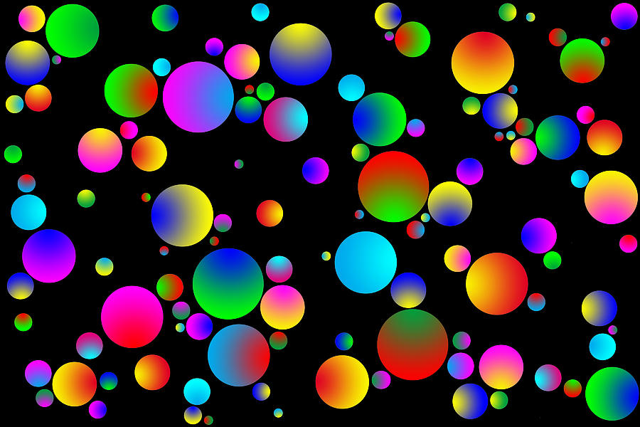 Colour Bubbles Photograph by Mark Blauhoefer