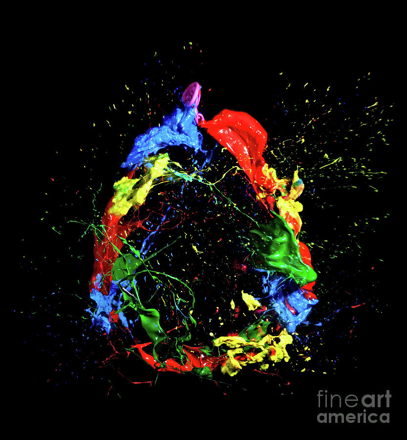 Colour Explosion Photograph by Gualtiero Boffi