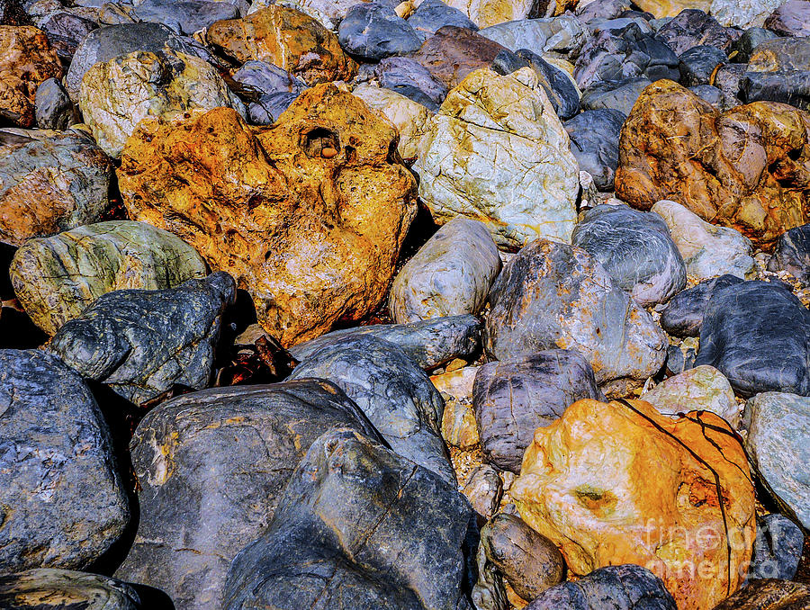 Coloured Rocks of Trial Harbour #4 Photograph by Lexa Harpell