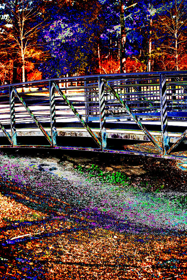 Colourful Bridge Photograph by Maggy Marsh