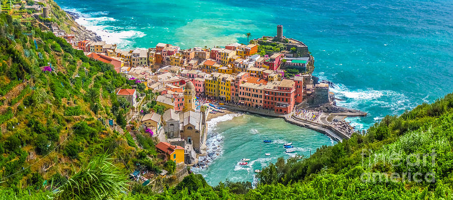 Colourful Cinque Terre Photograph by JR Photography