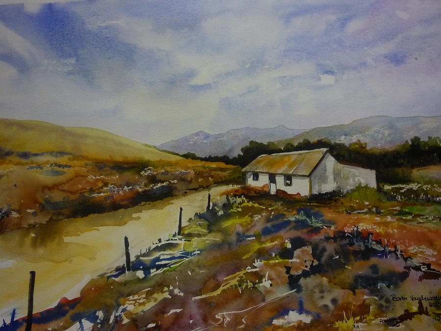 Colourful Karoo Painting by Barbi Vandewalle