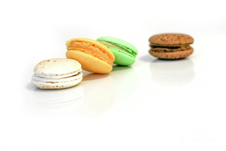 Colourful Macaroon display  Photograph by Chen Leopold