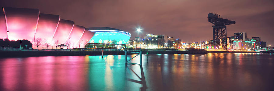 Colourful River Clyde Photograph by Ray Devlin