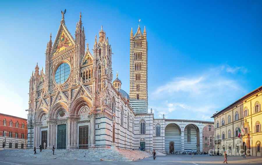 Colourful Siena Cathedral Photograph by JR Photography