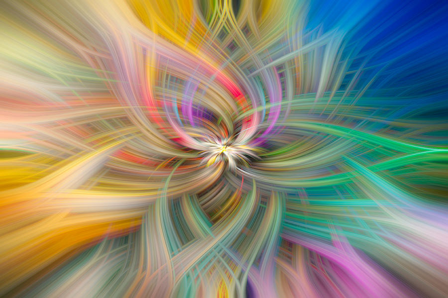 Colourful Spiral 2 Digital Art by Roy Pedersen