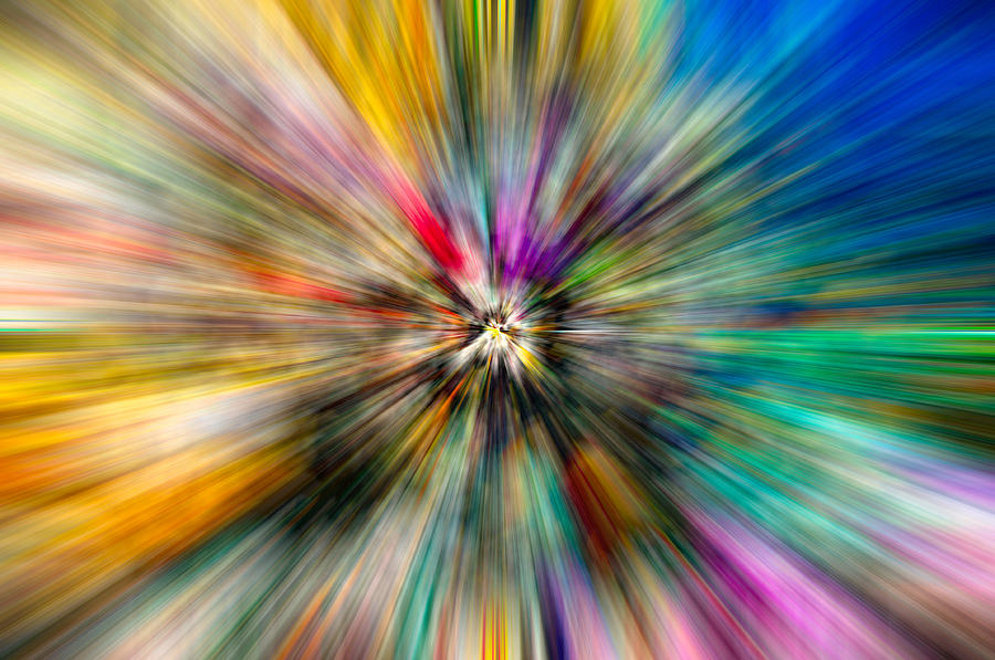 Colourful Zoom Digital Art by Roy Pedersen
