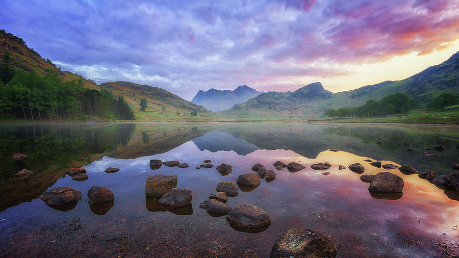Colours of Blea Tarn Photograph by James Billings