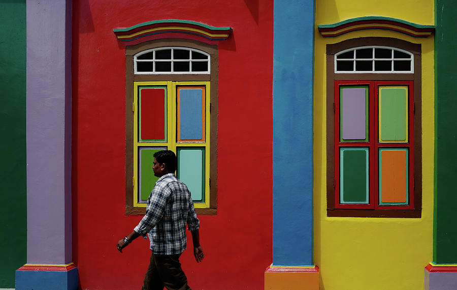 Colours of Singapore Photograph by Jocelyn Kahawai