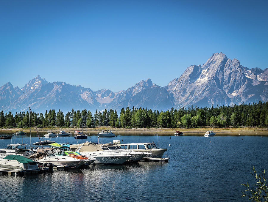 Wyoming Photograph - Colter Bay by EG Kight Wyoming Photograph - Colter Bay by EG Kight