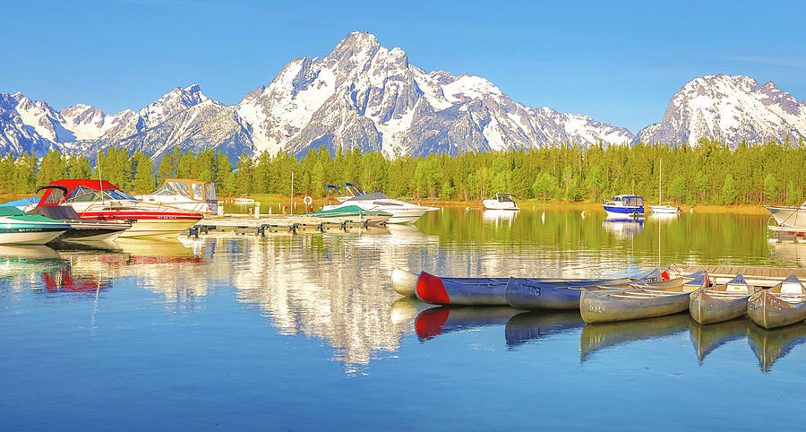 Colter Bay Grand Tetons Photograph By Dan Sproul