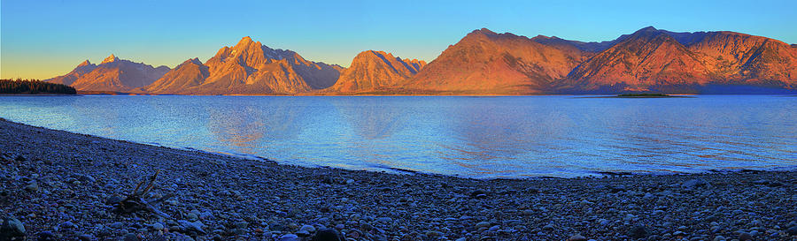 Colter Bay Panorama Photograph by Greg Norrell