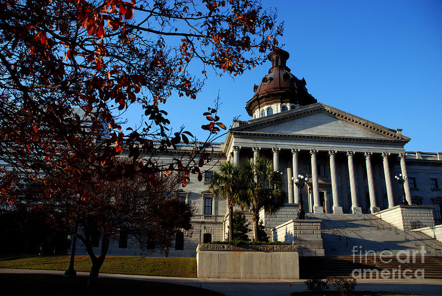 Columbia Capitol Building in South Carolina Photograph by Susanne Van Hulst