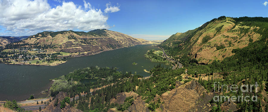 Nature Photograph - Columbia Gorge by Rick Mann