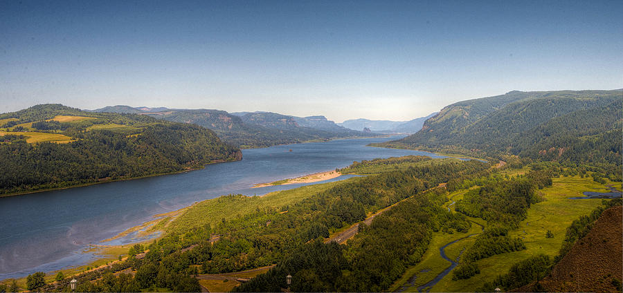 Landscape Photograph - Columbia River Gorge by Drew Castelhano Landscape Photograph - Columbia River Gorge by Drew Castelhano