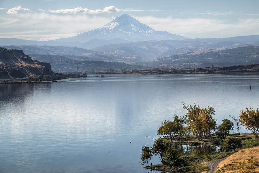 Columbia River Photograph by Kristina Rinell Columbia River Photograph by Kristina Rinell