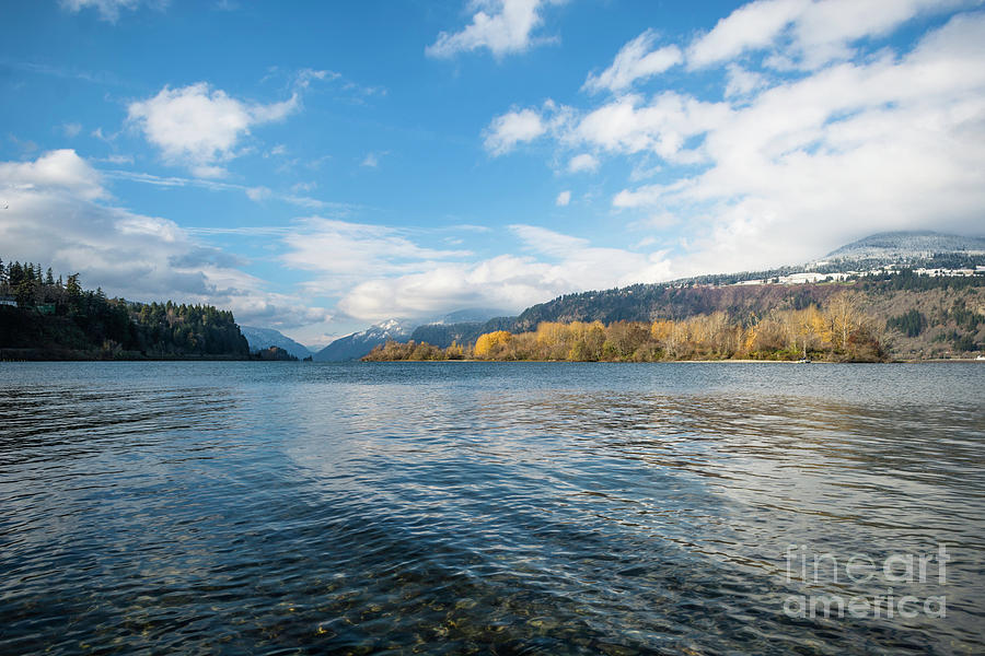 Nature Photograph - Columbia River by Linda Steider
