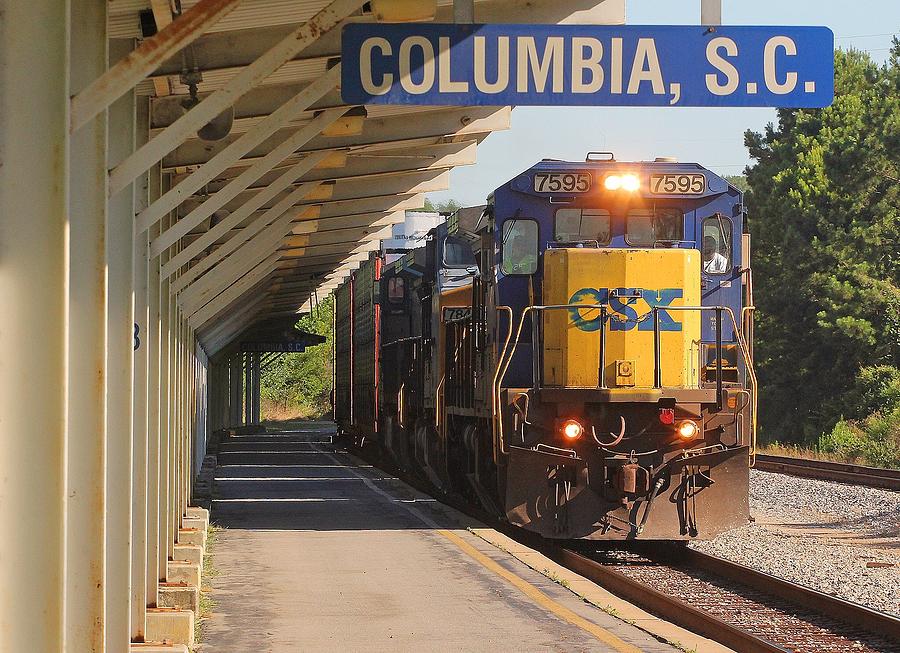 Columbia SC Train Photograph by Joseph C Hinson