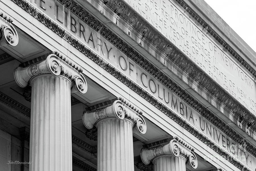 Columbia University Photograph - Columbia University Low Memorial Library by University Icons