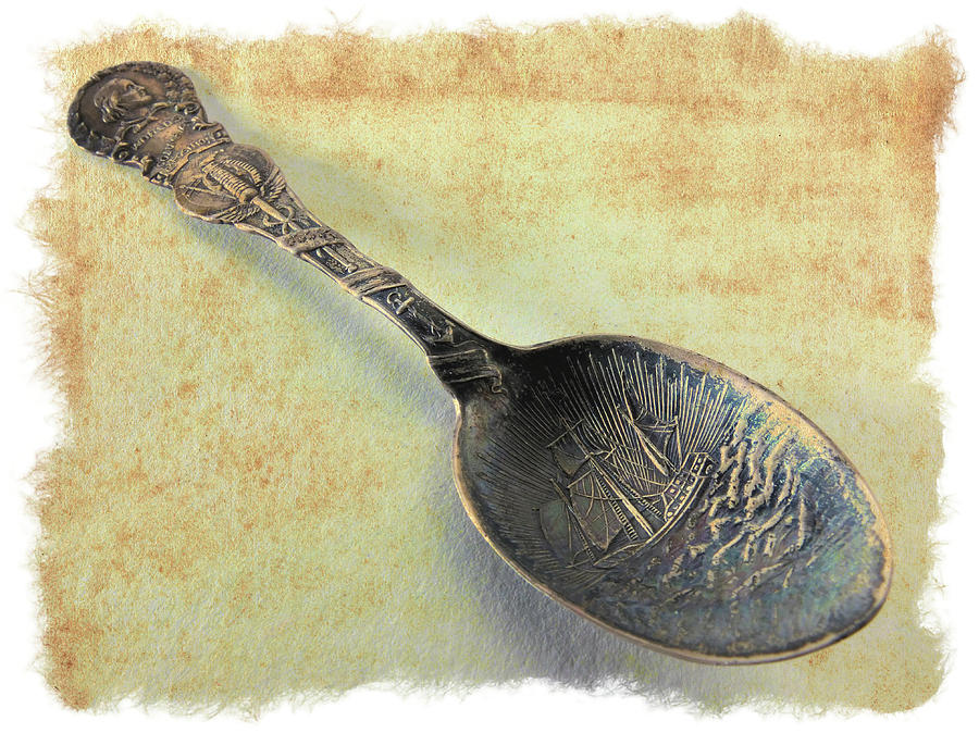 Columbian Exposition Spoon Photograph by Scott Kingery
