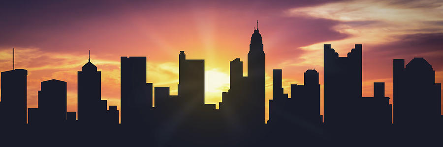 Columbus Sunset Usohco-pa01 Digital Art