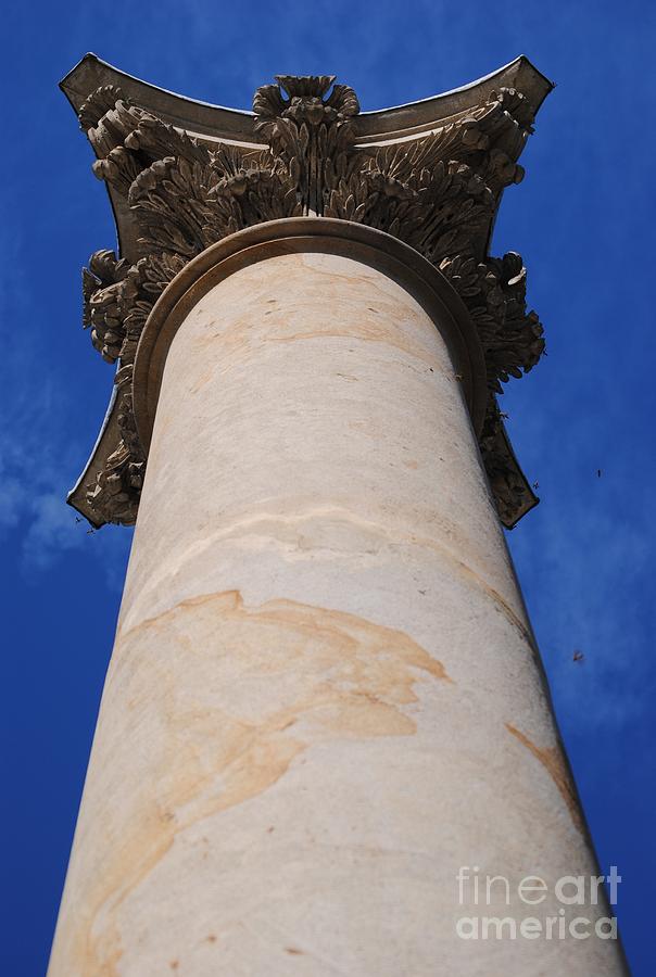 Column Cap Photograph By Jost Houk Fine Art America