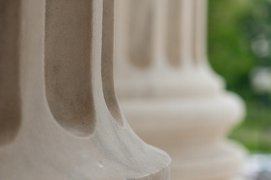 Column close-up Photograph by Brian Green