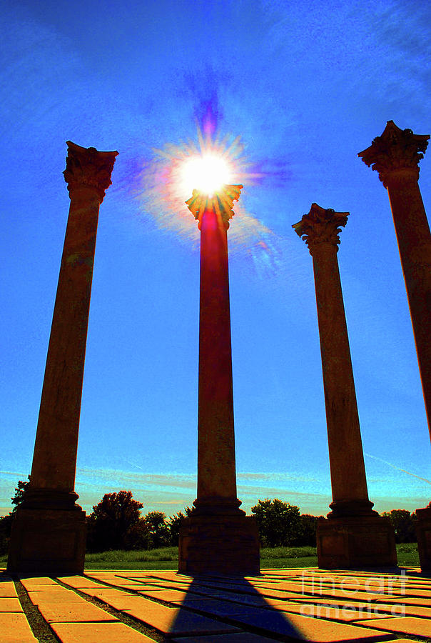 Column Light Photograph By Jost Houk Fine Art America