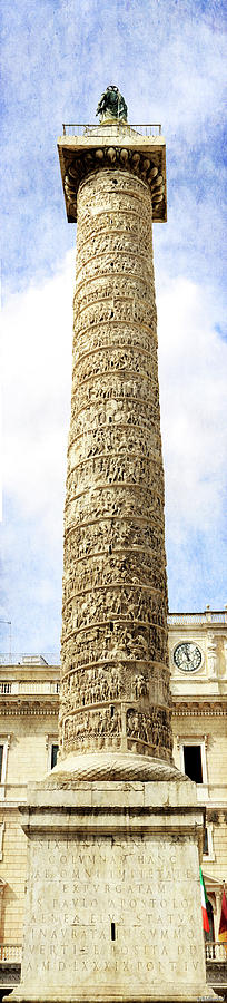 Column of Marcus Aurelius Photograph by Weston Westmoreland