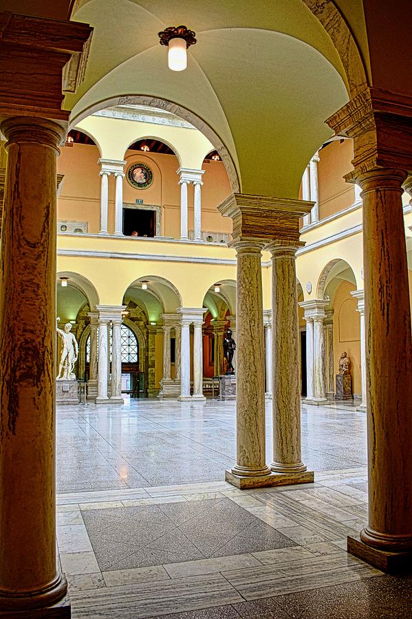 Columns, Arches And Marble Photograph