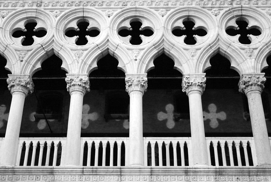 Architecture Photograph - Columns- by Linda Woods by Linda Woods
