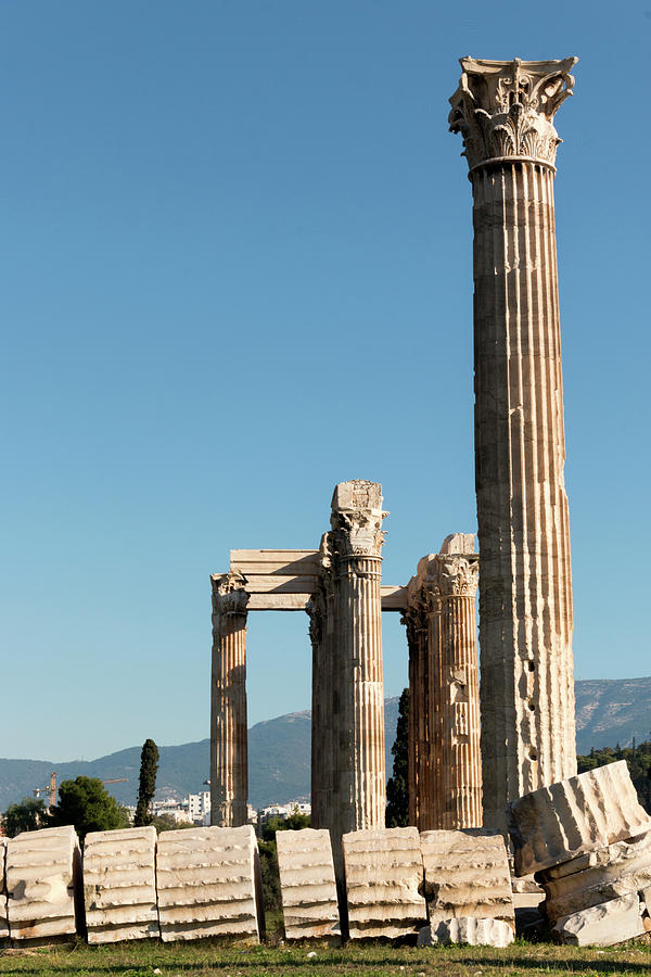Columns of Athens Photograph by Travis Rogers