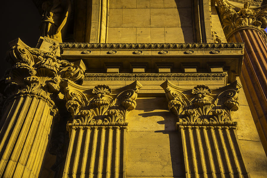 Architecture Photograph - Columns Of The Palace Of Fine Arts by Garry Gay