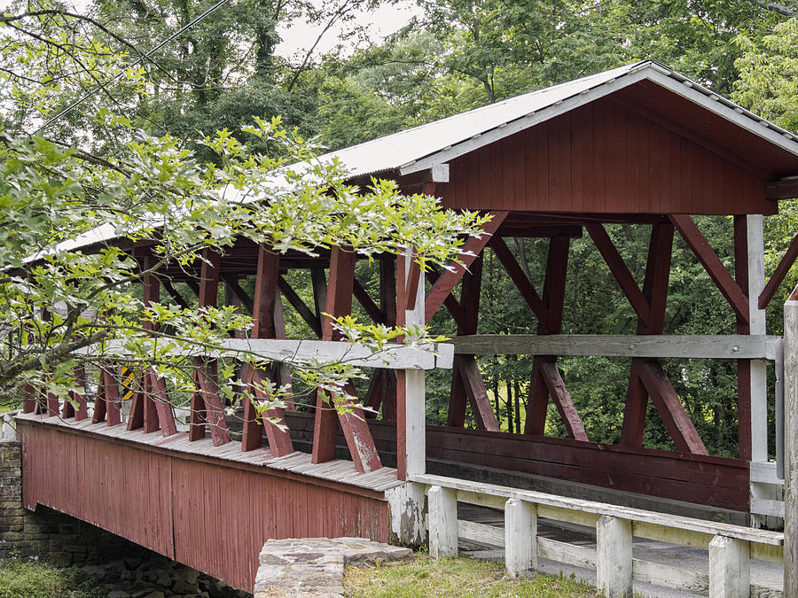Colvin Covered Bridge I Photograph by Marianne Campolongo