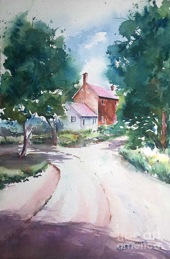 Colvin Run Mill Painting by George Jacob