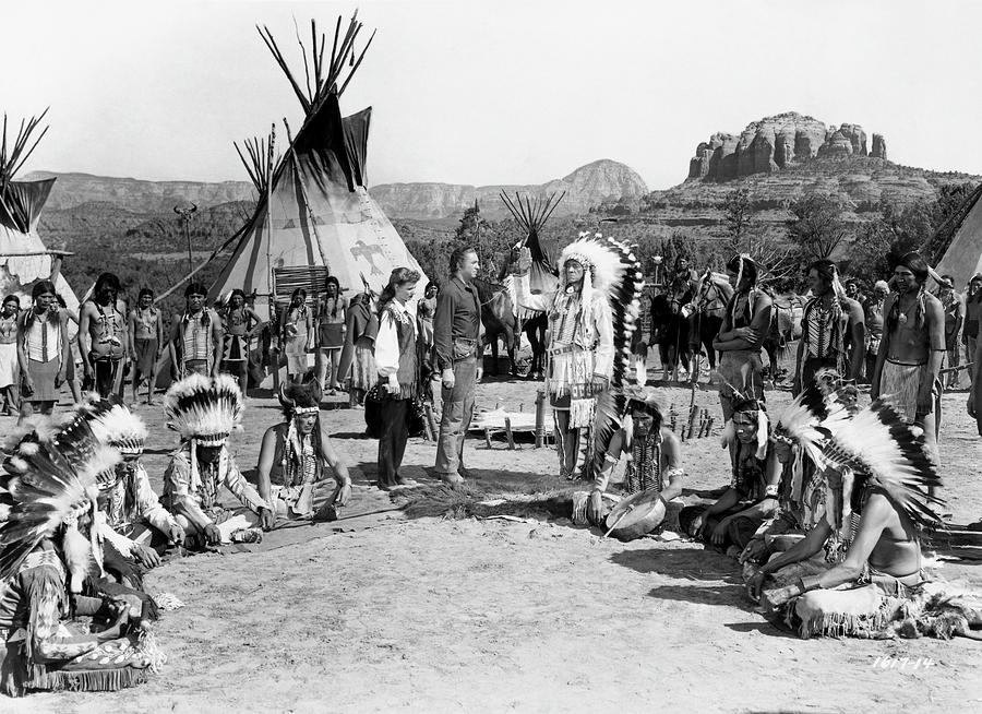 Jane Wyman Photograph - Comanche Territory 2 by Bob Bradshaw