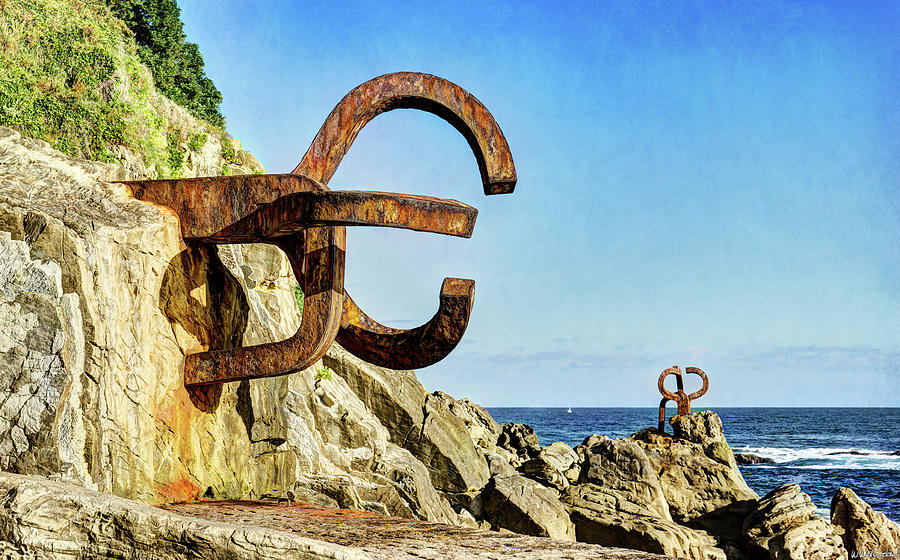 Comb of the Wind by Chillida 02 Photograph by Weston Westmoreland