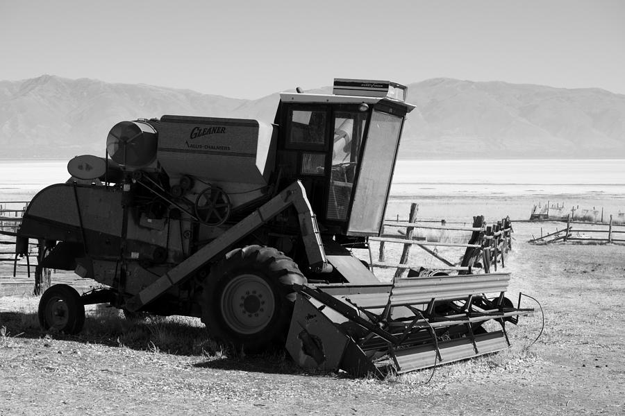 Combine Harvester Photograph by Eric Tressler