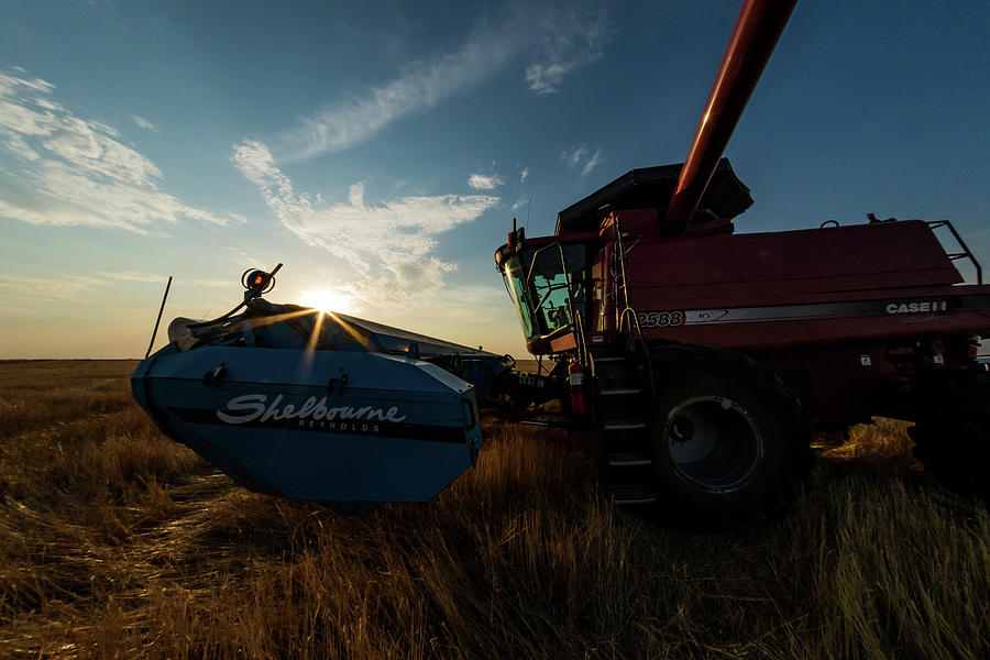 Combine Photograph by Jay Stockhaus