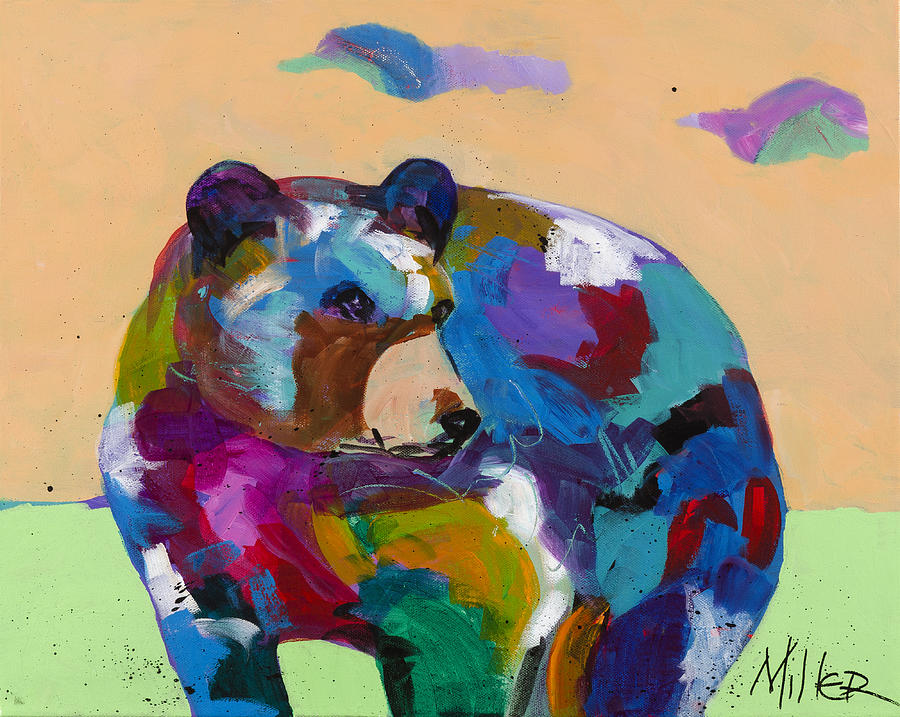 Bear Painting - Come Along by Tracy Miller