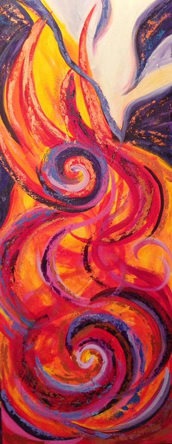 Come Holy Spirit Painting by Deb Brown Maher